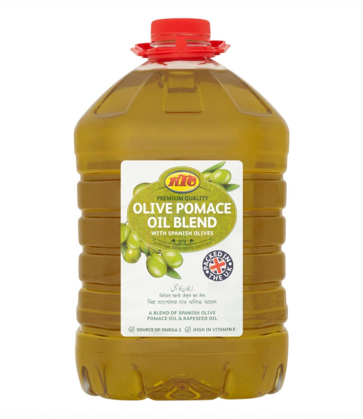 KTC Olive Pomace Oil Blend With Spanish Olives 5L
